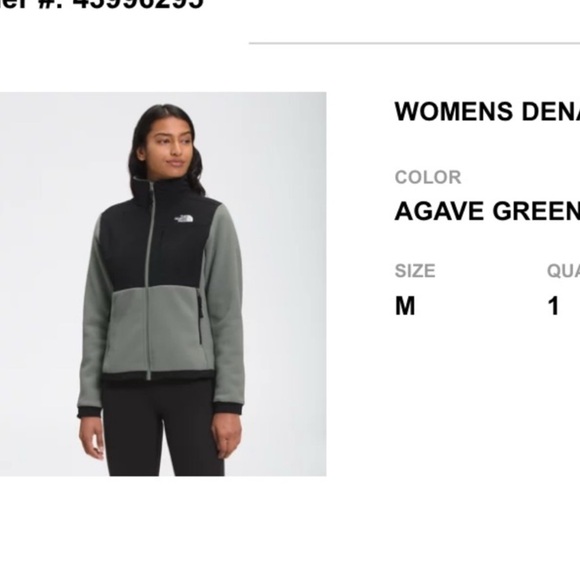 North Face Denali Sweater - Green (S) - Picture 2 of 5